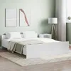 Image de vidaXL Cadre de lit sans matelas blanc 160x200 cm 3203761
