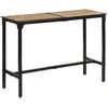 Image de vidaXL Table de bar 150x55x107 cm bois de manguier massif brut table de bar table haute dextérieur table de pub de 358937