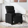 Image de vidaXL Fauteuil inclinable électrique Noir Tissu fauteuil électrique pour personnes âgées fauteuil inclinable fauteuil 3203956