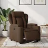 Image de vidaXL Fauteuil Inclinable Électrique Chaise de Relaxation avec Dossier et Repose-pied Réglables Siège de Salon Moderne 3204462