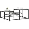 Image de vidaXL Table basse sonoma gris 875x875x40 cm bois dingénierie 837745