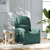 Image de vidaXL Fauteuil Inclinable Chaise de Relaxation avec Dossier et Repose-Pied Siège Inclinable Fauteuil TV de Salon 371799