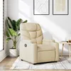 Image de vidaXL Fauteuil Inclinable Chaise de Relaxation avec Porte-gobelets Siège avec Dossier et Accoudoirs Salle de Séjour 372450