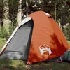 Image de vidaXL Tente de Camping à Dôme 2 Personnes Tente dOmbrage avec Sac de Transport Auvent avec Parois Latérales Abri de 94329