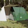 Image de vidaXL Tente de Camping 3 Personnes Tente dOmbrage avec Sac de Transport Auvent Portable avec Parois Latérales pour 94365