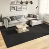 Image de vidaXL Tapis à poils courts doux et lavable noir 240x340 cm 375121