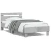 Image de vidaXL Cadre de lit sans matelas avec lumières LED 100x200 cm 838711