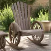 Image de vidaXL Chaise à bascule Adirondack bois de sapin massif 365094
