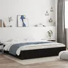 Image de vidaXL Cadre de lit avec tiroirs sans matelas noir 160x200 cm 3207260