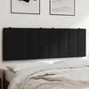 Image de vidaXL Coussin de Tête de Lit Oreiller de Tête de Lit avec Bandes Auto-agrippantes Coussin Rembourré Chambre à Coucher 374671