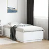 Image de vidaXL Cadre de lit sans matelas blanc 90x190 cm 3209751