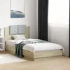 Image de vidaXL Cadre de lit sans matelas chêne sonoma 90x190 cm 3209970