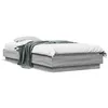 Image de vidaXL Cadre de Lit avec Lumières LED Sommier à Lattes Lit Simple Lit Adulte de Chambre à Coucher Intérieur Moderne 839516