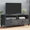 Image de vidaXL Meuble TV Armoire de Télévision avec Tiroirs Meuble Télé avec Rangement Salon Salle de Séjour Industriel Gris 374931