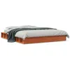 Image de vidaXL Cadre de lit sans matelas cire marron 150x200cm bois pin massif 844427