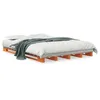 Image de vidaXL Lit de palette sans matelas cire marron 140x200 cm pin massif 844455