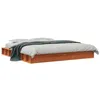 Image de vidaXL Cadre de lit sans matelas cire marron 180x200cm bois pin massif 3211841