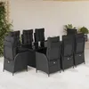 Image de vidaXL Ensemble à Manger de Jardin avec Coussins 9 pcs Table et Chaises avec Dossier Réglable Meubles dExtérieur 3213116