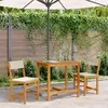 Image de vidaXL Ensemble de balcon avec coussins 3 pcs bois massif dacacia ensemble de meubles de jardin ensemble de meubles de 365855