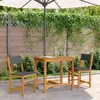 Image de vidaXL Ensemble de balcon avec coussins 3 pcs bois massif dacacia ensemble de meubles de jardin ensemble de meubles de 365856