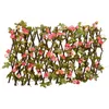 Image de vidaXL Treillis de Lierre Artificiel Extensible Écran de Clôture Brise-vue d’Intimité Décoration de Jardin Extérieur 366576