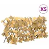 Image de vidaXL Treillis de Feuille dÉrable Artificiel Extensible 5 pcs Écran de Clôture Brise-vue d Intimité Décoration de 366593