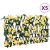Image de vidaXL Treillis de Lierre Artificiel Extensible 5 pcs Écran de Clôture Brise-vue d’Intimité Décoration de Jardin 366597