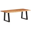 Image de vidaXL Table Basse Table dAppoint avec Pieds Bout de Canapé Meuble de Salon Salle de Séjour Intérieur Moderne Bois 374951