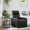 Image de vidaXL Fauteuil Inclinable Chaise avec Repose-pieds Siège avec Dossier et Accoudoirs Meuble de Salle de Séjour Moderne 374183