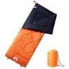 Image de Sac de couchage - VIDAXL - 94460 - Orange et noir - 190 x 72 cm - 3 saisons