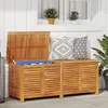 Image de Boîte de rangement - VIDAXL - 150x50x56cm - Bois dacacia - Durable - Résistant à leau