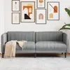 Image de vidaXL Canapé à 3 Places Sofa avec Pieds Canapé Rembourré avec Accoudoirs et Dossier Meuble de Chambre à Coucher 372613
