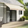 Image de vidaXL Tissu de remplacement de cantonnière d’auvent multicolore 3 m 367804