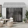 Image de vidaXL Auvent manuel rétractable anthracite et blanc 300x250 cm 3216038