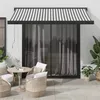 Image de vidaXL Auvent rétractable anthracite/blanc 3x25 m tissu et aluminium 3216128