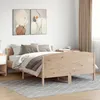 Image de vidaXL Cadre de lit sans matelas 120x190 cm bois de pin massif 3216185