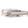 Image de vidaXL Cadre de lit sans matelas 180x200 cm bois massif de pin 3216191