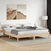 Image de vidaXL Cadre de lit sans matelas 180x200 cm bois massif de pin 3216212