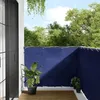 Image de vidaXL Écran de Balcon Brise-vue de Jardin Écran de Protection Écran dIntimité Terrasse Extérieur Bleu 120x800 cm 100% 4000292