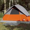Image de vidaXL Tente de Camping à Dôme 3 Personnes Tente dOmbrage avec Sac de Transport Auvent avec Parois Latérales Abri de 94697