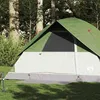 Image de vidaXL Tente familiale à dôme 6 personnes vert imperméable tente abri de camping abri de jardin tente de camping abri 94703