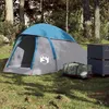 Image de vidaXL Tente de camping à dôme 1 personne bleu imperméable tente abri de camping abri de jardin tente de jardin abri 94789