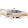 Image de vidaXL Cadre de Lit Lit Double avec Sommier à Lattes Lit Adulte Meuble de Chambre à Coucher Moderne 140x200 cm 844725