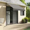 Image de vidaXL Auvent Rétractable Store avec Hauteur Réglable Marquise Soleil de Balcon Banne de Jardin Terrasse Patio 368738
