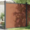 Image de vidaXL Panneau de Clôture Barrière de Protection Brise-vue Écran dIntimité de Terrasse Jardin Patio Extérieur Marron 4003981