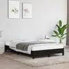 Image de vidaXL Cadre de lit sans matelas noir 120x190 cm tissu 379484
