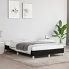 Image de vidaXL Cadre de lit sans matelas noir 120x190 cm tissu 379491