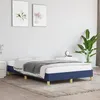 Image de vidaXL Cadre de lit sans matelas bleu 120x190 cm tissu 379495