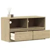 Image de vidaXL Meuble TV Armoire de Télévision avec Rangement Meuble Télé Salon Salle de Séjour Intérieur Moderne 377597