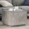 Image de vidaXL Table Basse avec Lumières LED Bout de Canapé Table dAppoint Meuble de Salon Salle de Séjour Intérieur Moderne 839871